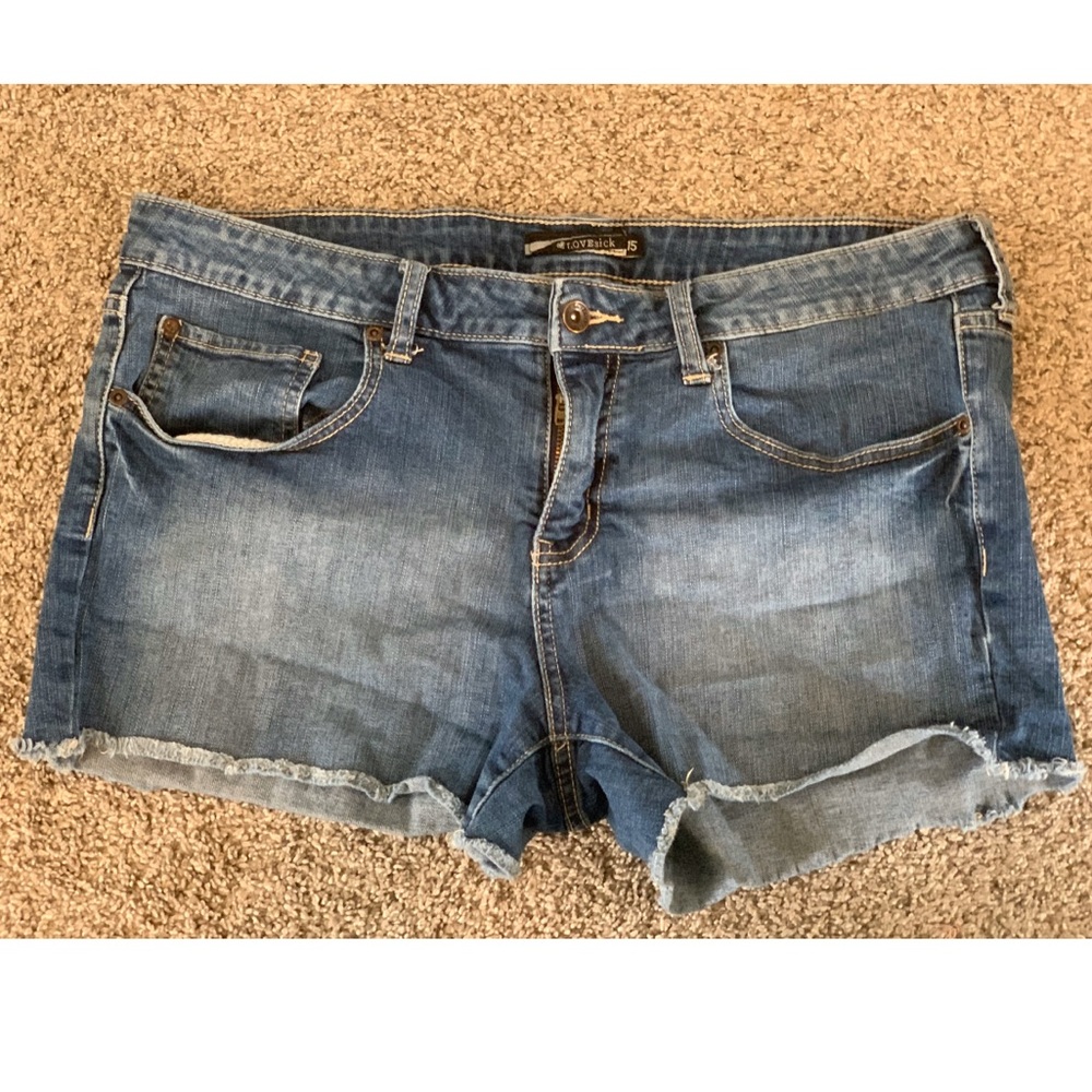 Lovesick Denim Shorts Size 15